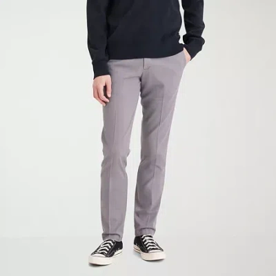 Dockers Easy Khaki With Stretch Mens Slim Fit Flat Front Pant In Gray