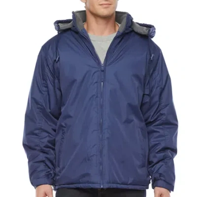 Victory Mens Midweight Jacket In Blue