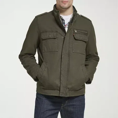 Levi 's Mens Midweight Utility Jacket In Green