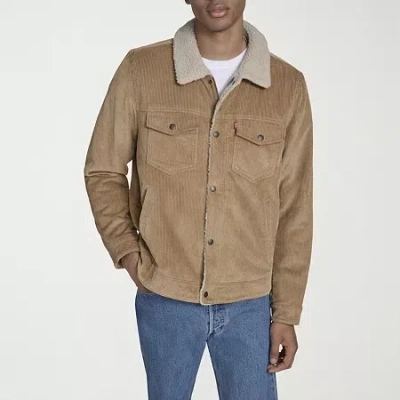 Levi 's Mens Midweight Utility Jacket In Sand