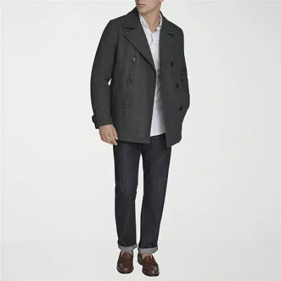 Dockers Mens Midweight Peacoat In Gray