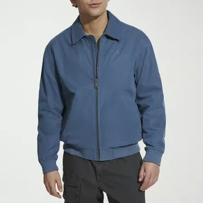 Dockers Mens Midweight Bomber Jacket In Blue