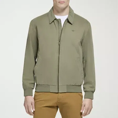 Dockers Mens Midweight Bomber Jacket In Green