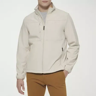 Dockers Mens Midweight Softshell Jacket In Neutral