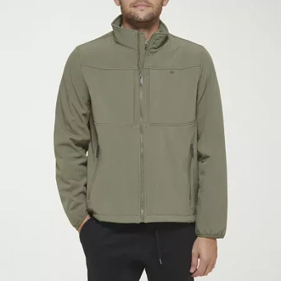 Dockers Water Resistant Soft Shell Jacket In Green