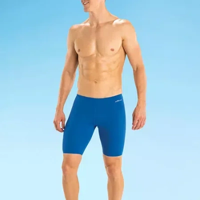 Dolfin Mens Lined Quick Dry Swim Shorts In Blue
