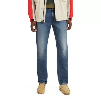 Levi 's Mens 514 Ripped Straight Leg Jean In Blue