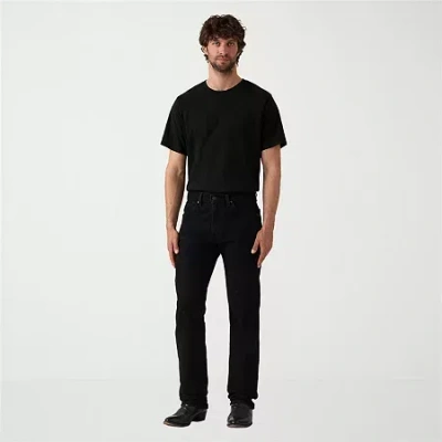Levi 's Mens 557 Western Straight Jean In Black