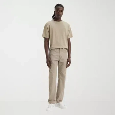 Levi 's Mens 505 Straight Leg Regular Fit Jean In Sand