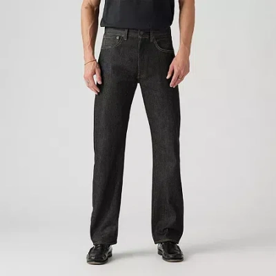 Levi 's Mens 501 Regular Fit Straight Leg Jean In Black