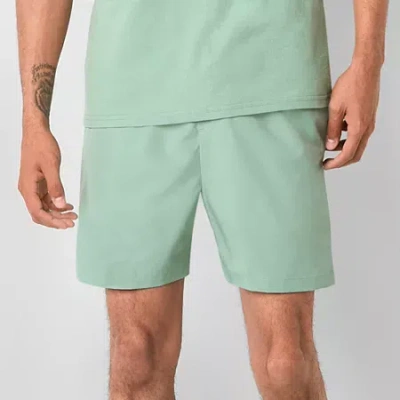Arizona Mens 5" Active Jogger Short In Green