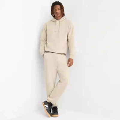 Arizona Mens Regular Fit Fleece Sweatpant In Neutral