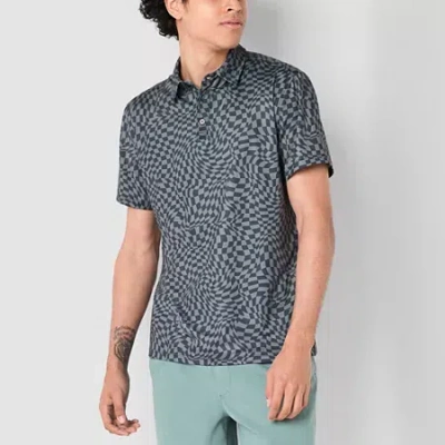 Arizona Mens Short Sleeve Polo Shirt In Multi