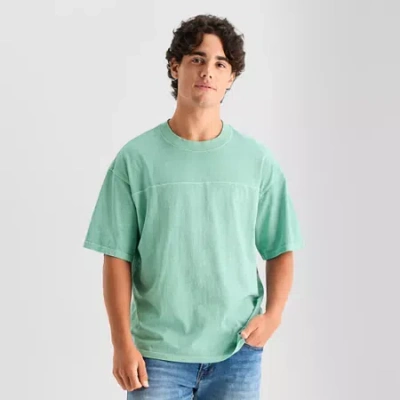 Arizona Mens Short Sleeve Boxy Fit T-shirt In Blue