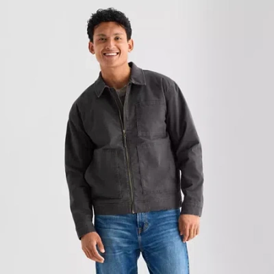 Arizona Mens Work Jacket In Blue