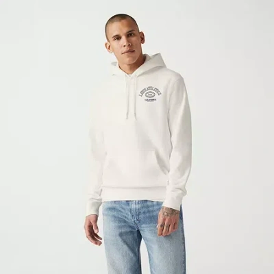 Levi 's Mens Long Sleeve Hoodie In White