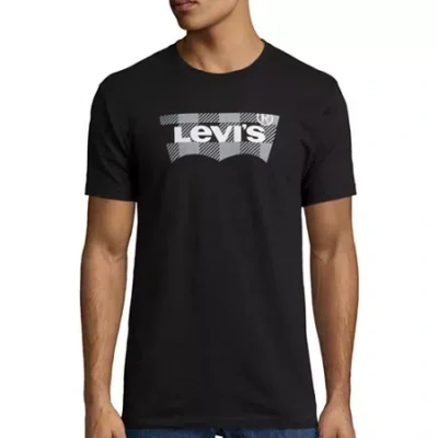 Levi 's Men's Crew Neck Short Sleeve Graphic T-shirt In Black