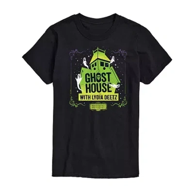 Novelty Mens Short Sleeve Beetlejuice Beetlejuice Graphic T-shirt In Black