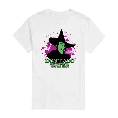 Novelty Mens Short Sleeve The Wizard Of oz Graphic T-shirt In White