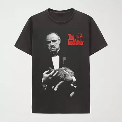 Hybrid Tees Mens Crew Neck Short Sleeve Regular Fit Graphic T-shirt In Black