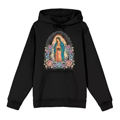 Bioworld Mens Long Sleeve Fleece Hoodie In Black