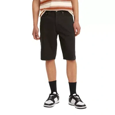 Levi 's Men's 469 Loose Fit 12" Denim Shorts In Black