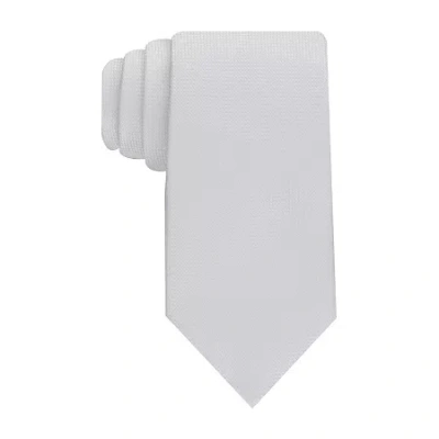 Stafford Love Knot Gold-plated Tie In White