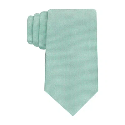 Stafford Love Knot Gold-plated Tie In Green