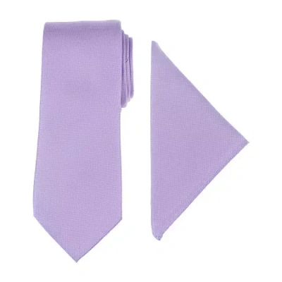 Stafford Tie Set In Purple