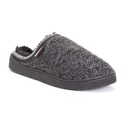 Muk Luks Gabriel Clog Slippers In Gray