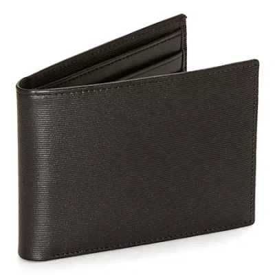 J. Ferrar Embossed Mens Bifold Wallet In Brown