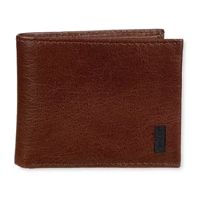 Levi 's Moore Mens Personalized Traveler Wallet In Brown