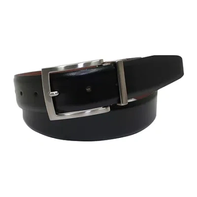 Collection By Michael Strahan 2 Tone Mens Belt In Black