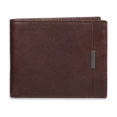 Stafford Northglen Rfid Passcase Mens Wallet In Brown
