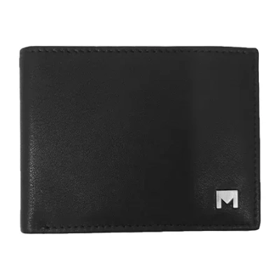 Collection By Michael Strahan Rfid Bifold Mens Rfid Blocking Bifold Wallet In Black