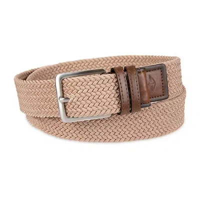 Dockers 35mm Stretch Fabric Braid Mens Belt In Sand