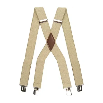 Dockers Men's X-back Suspenders With Adjustable Straps In Neutral