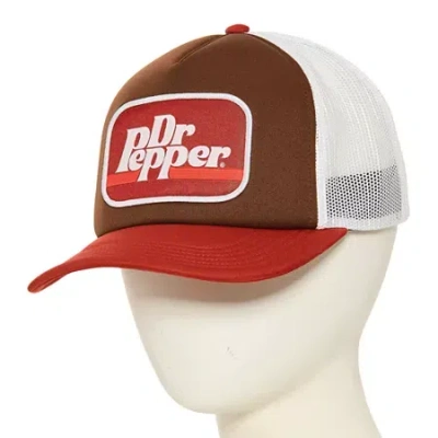 Bioworld Dr. Pepper Mens Baseball Cap In Red