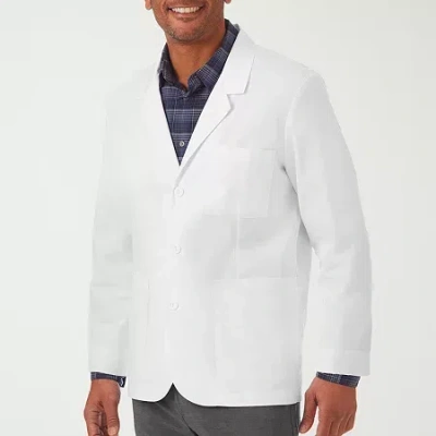 Meta Labwear 739 30" Consultation Mens Big Long Sleeve Lab Coat In White