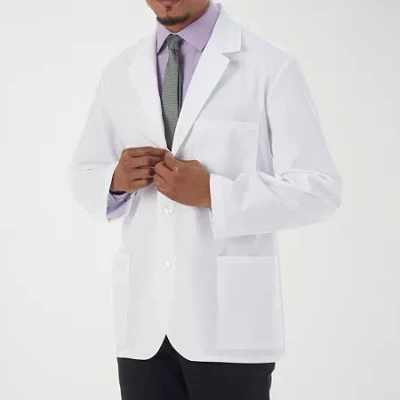 Meta Labwear 15103 30" Mens Long Sleeve Lab Coat In White