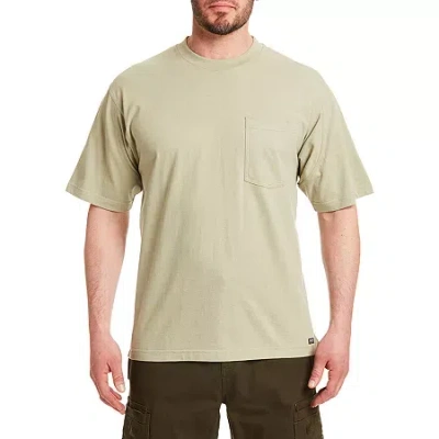 Smiths Workwear Mens Crew Neck Short Sleeve T-shirt In Green