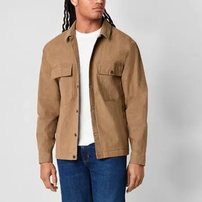 Mutual Weave Mens Shirt Jacket In Multi