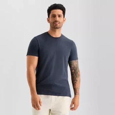 Mutual Weave Mens Crew Neck Short Sleeve T-shirt In Multi