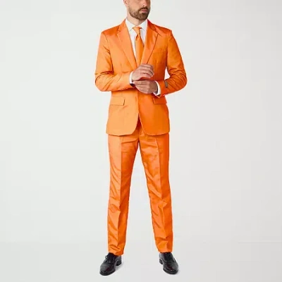 Suitmeister Mens 3-pc. Suit Set In Orange