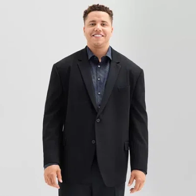 J. Ferrar Mens Big And Tall Stretch Fabric Regular Fit Sport Coat In Multi