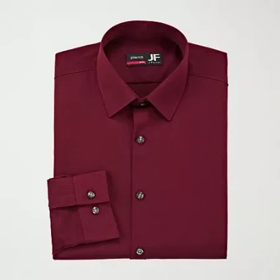 J. Ferrar Mens Big & Tall 360 Stretch Regular Fit Easy Care Stretch Fabric Long Sleeve Dress Shirt In Multi