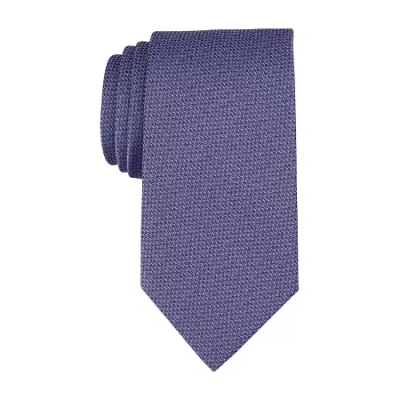 Stafford Extra Long Tie In Purple