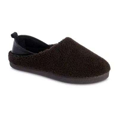 Isotoner Mens Slip-on Slippers In Brown