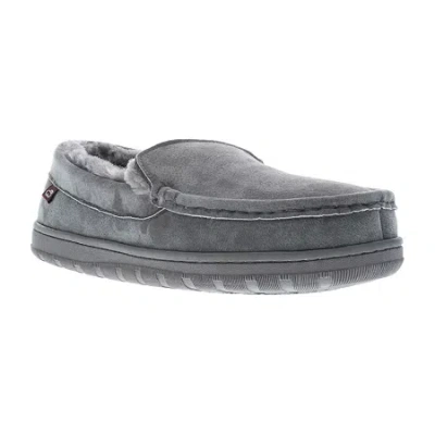 Lamo Moccasin Mens Slip-on Slippers In Black