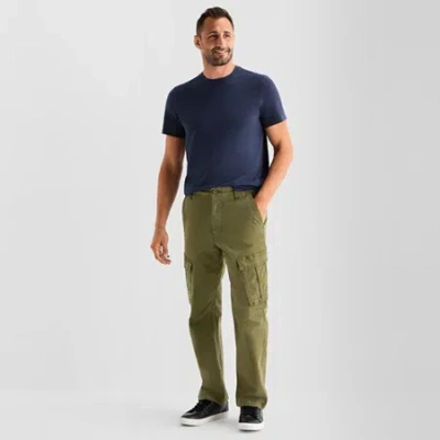 Mutual Weave Mens Cargo Pant In Green